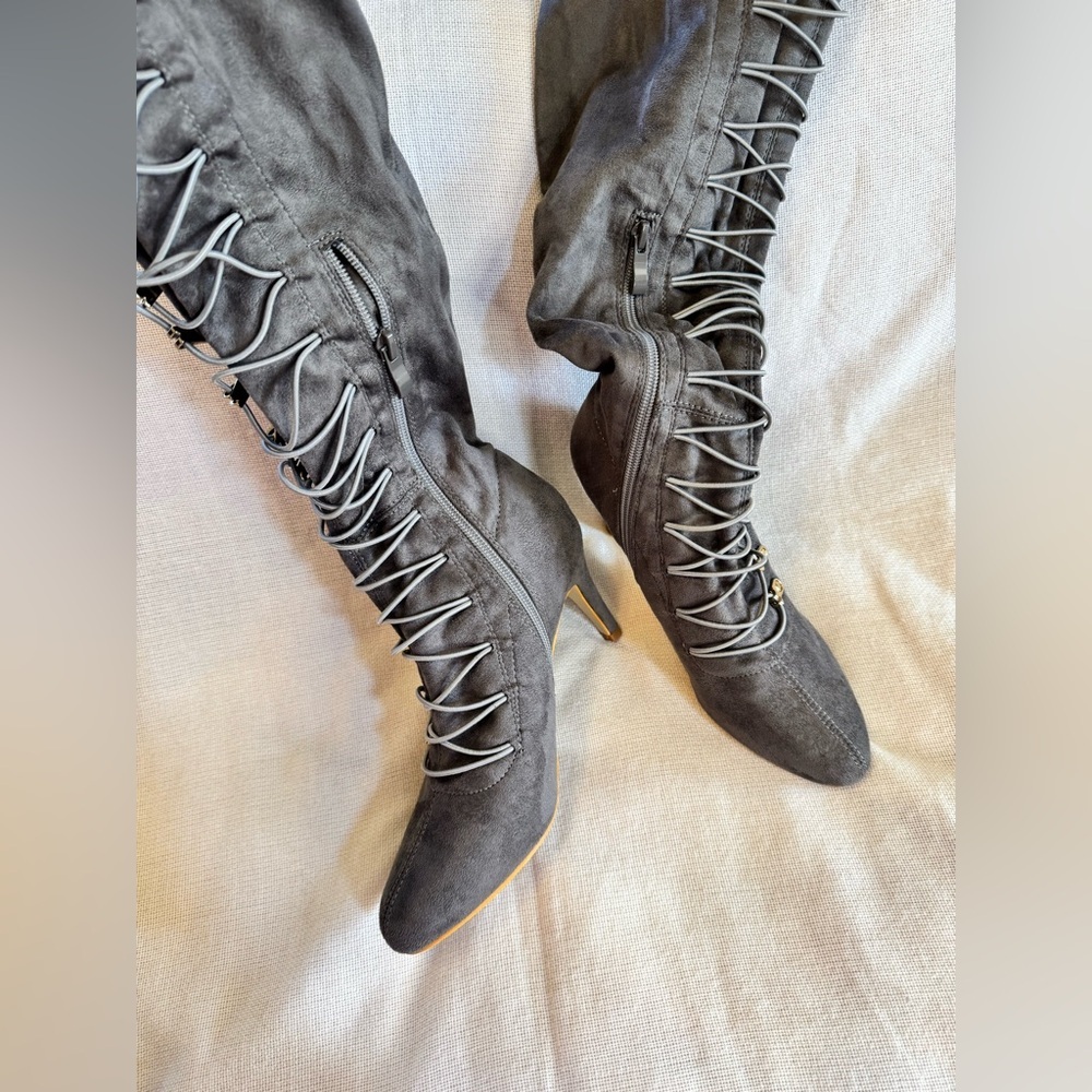Journee Thigh High Boots - Picture 2 of 7